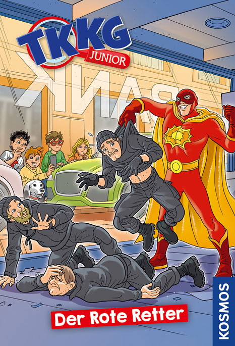 tkkg TKKG: Der rote Retter, Buchcover