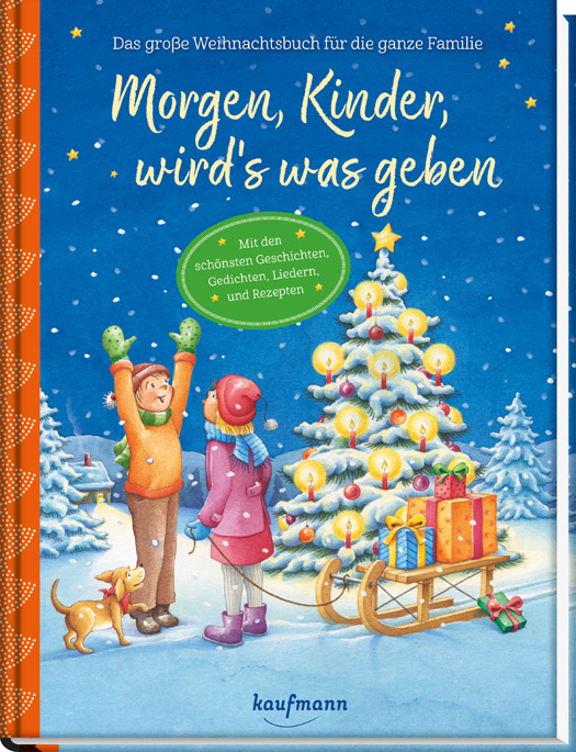morgenkinder Morgen Kinder, wird´s was geben – das große Weihnachtsbuch, Buchcover